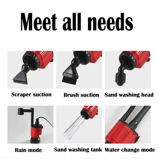Aquarium Electric Siphon Pump Vacuum Cleaner