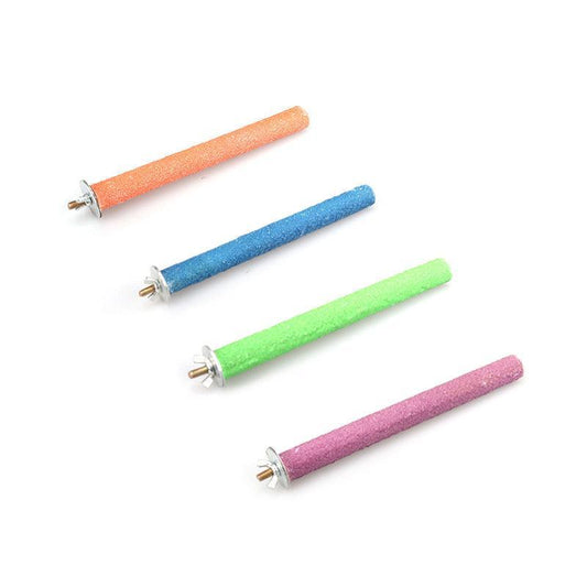 5 Sizes Colorful Pet Bird Cage Perches