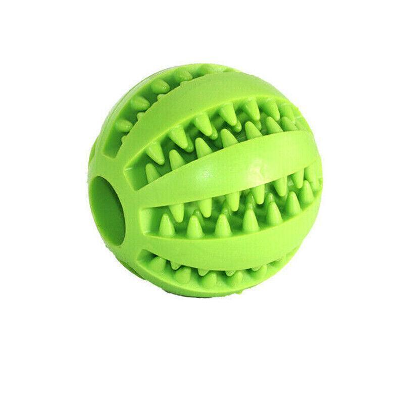 Dog Chew Toy Rubber Ball Treat Dispenser - Large