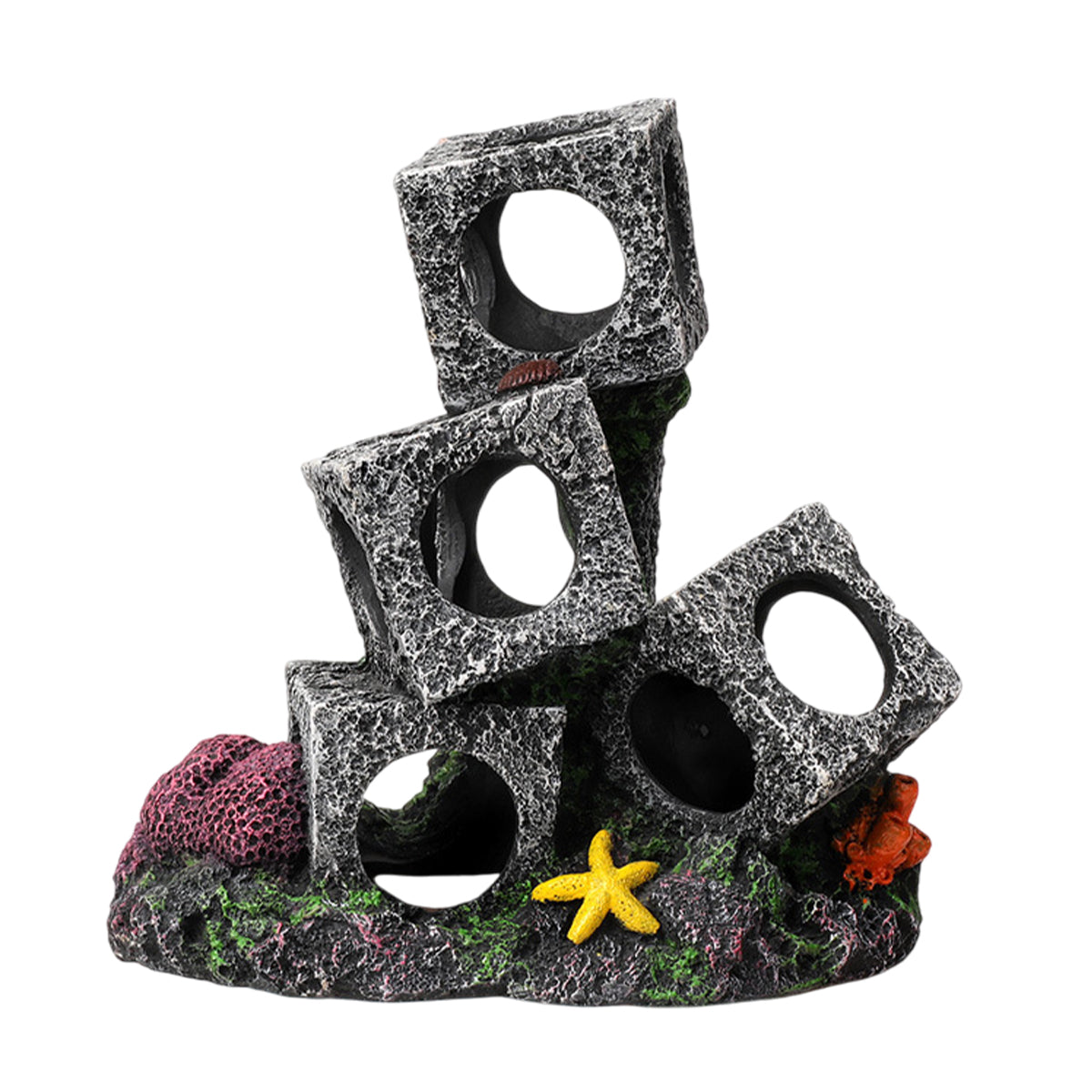 Fish Tank Square Stone Cave