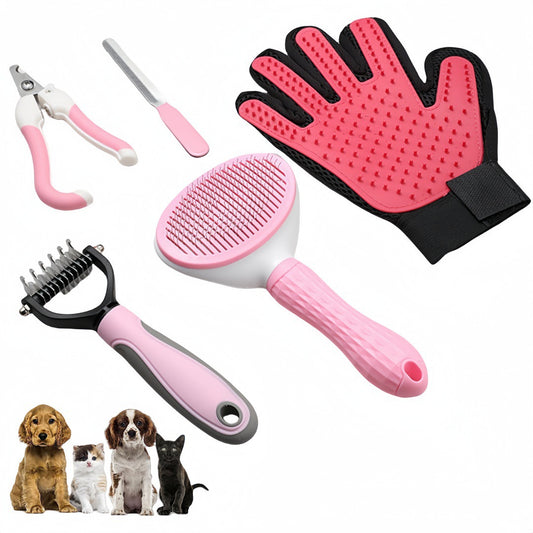 5-in-1 Pet Grooming Kit
