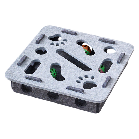 Square Shaped Felt Cat Puzzle