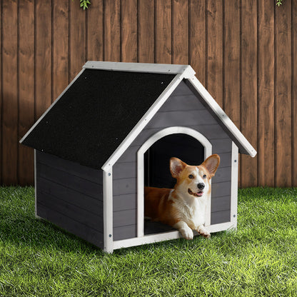 i.Pet Large Wooden Dog Kennel