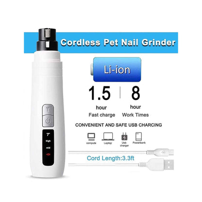 Pet Nail Electric Trimmer