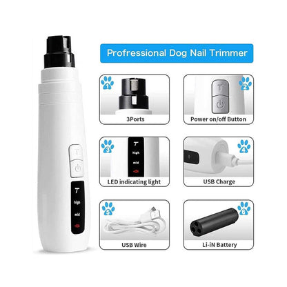 Pet Nail Electric Trimmer