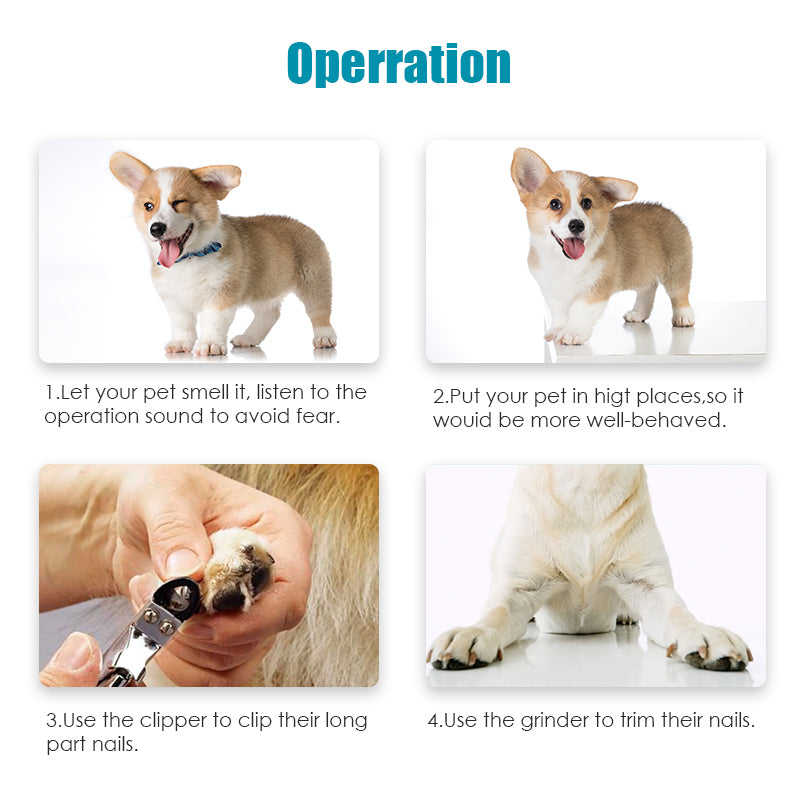 YES4PETS Electric Pet Nail Trimmer