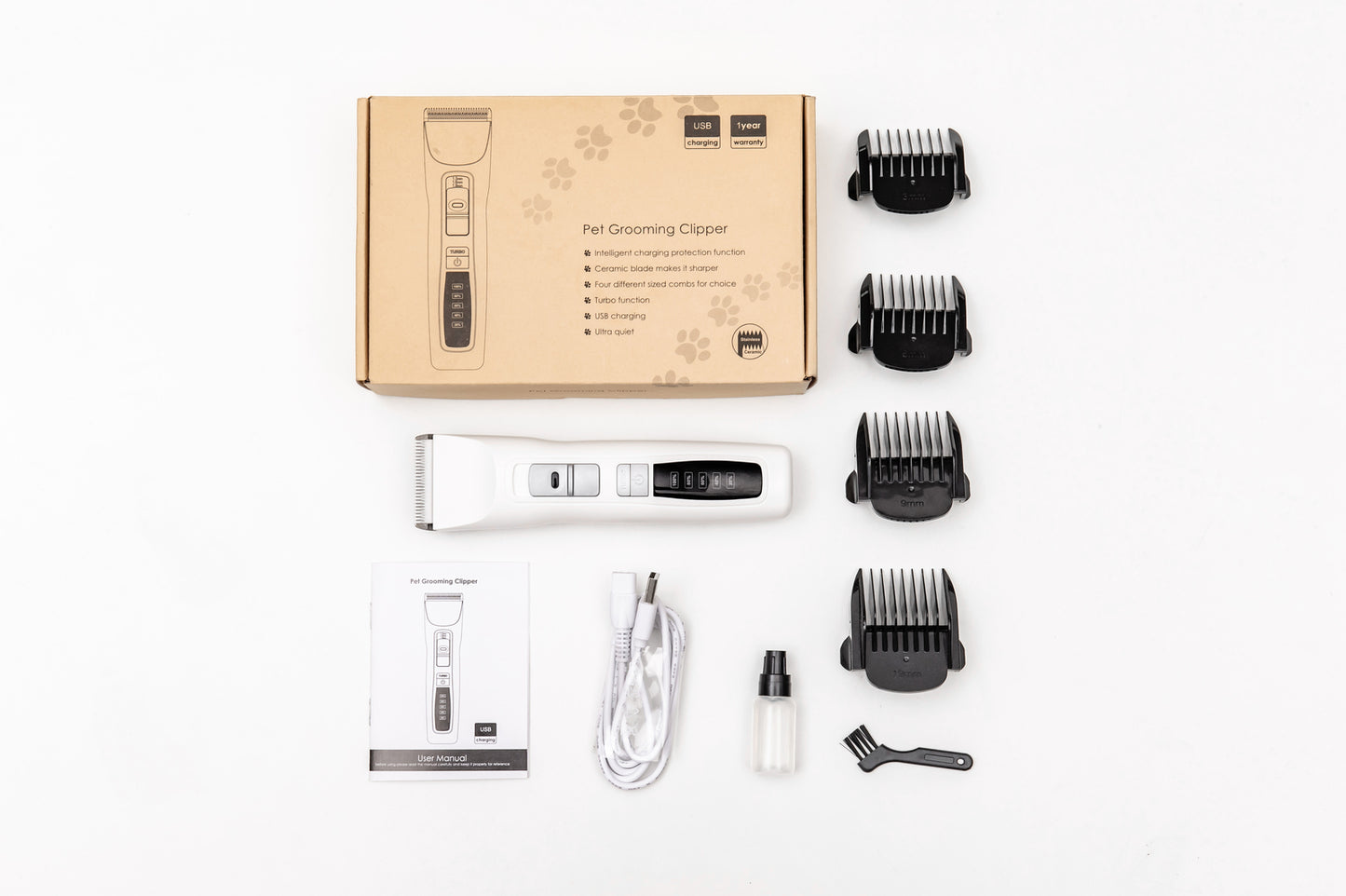 YES4PETS Pet Electric Clipper Kit