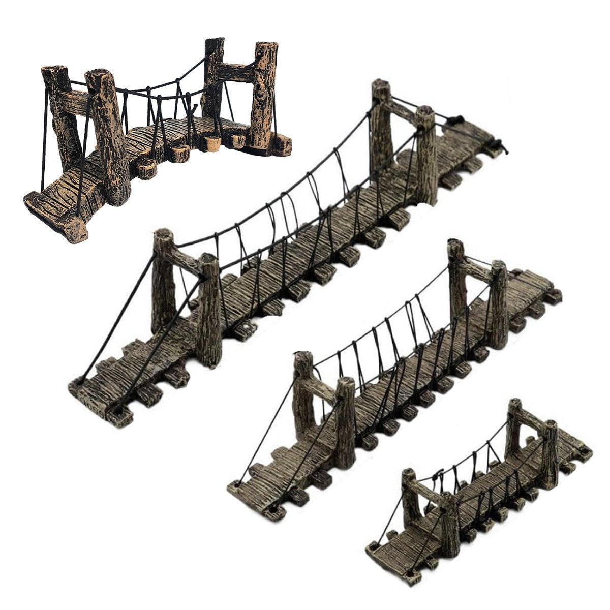 Resin Bridge Fish Tank Accessories