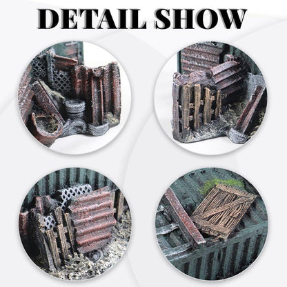 Fish Tank Hiding Cave