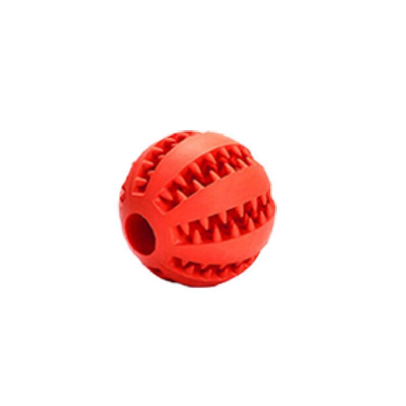 Dog Chew Toy Rubber Ball Treat Dispenser  - Large