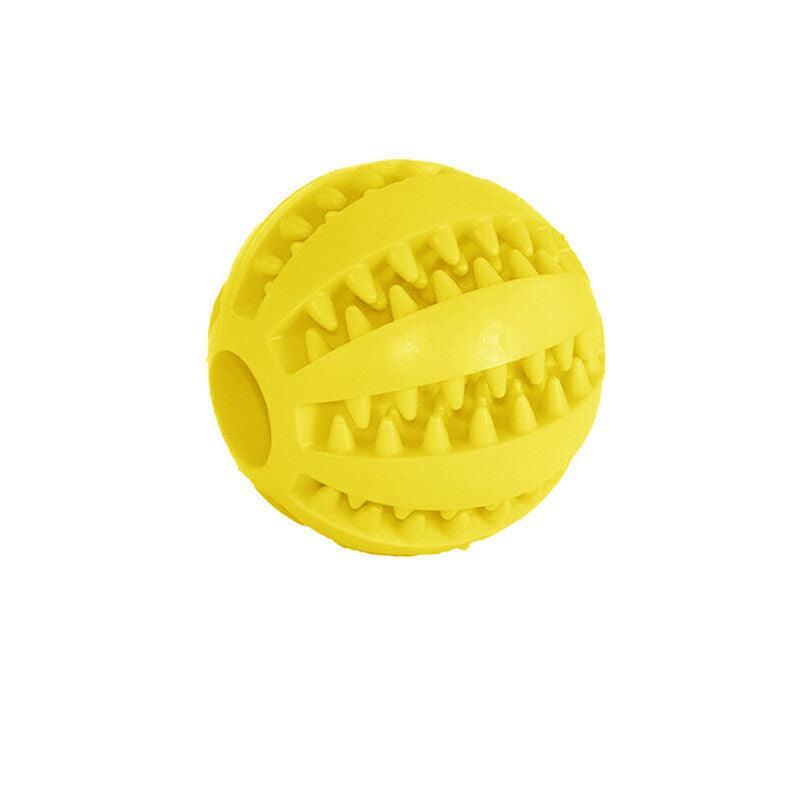 Dog Chew Toy Rubber Ball Treat Dispenser  - Large
