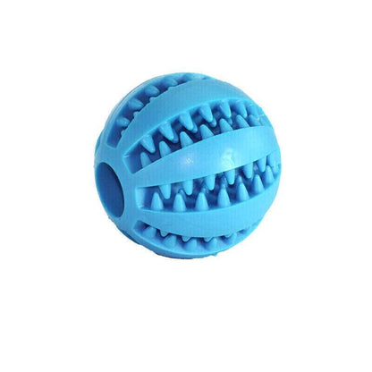 Dog Chew Toy Rubber Ball Treat Dispenser  - Large
