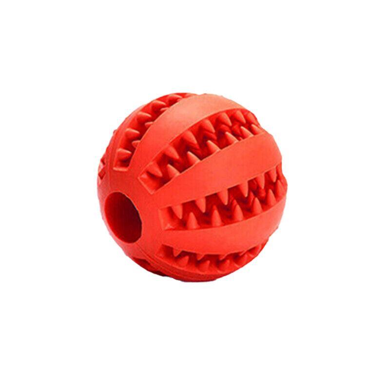 Dog Chew Toy Rubber Ball Treat Dispenser  - Large