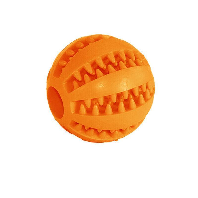 Dog Chew Toy Rubber Ball Treat Dispenser  - Large