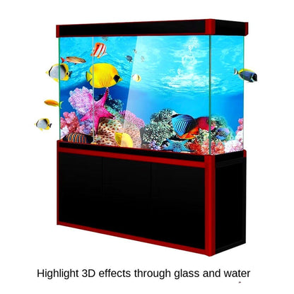 Aquarium Background Fish Tank Wallpaper - 50cmx82cm