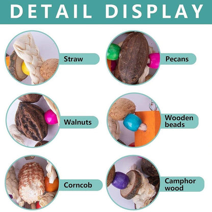 Colourful Parrot Chew Toy