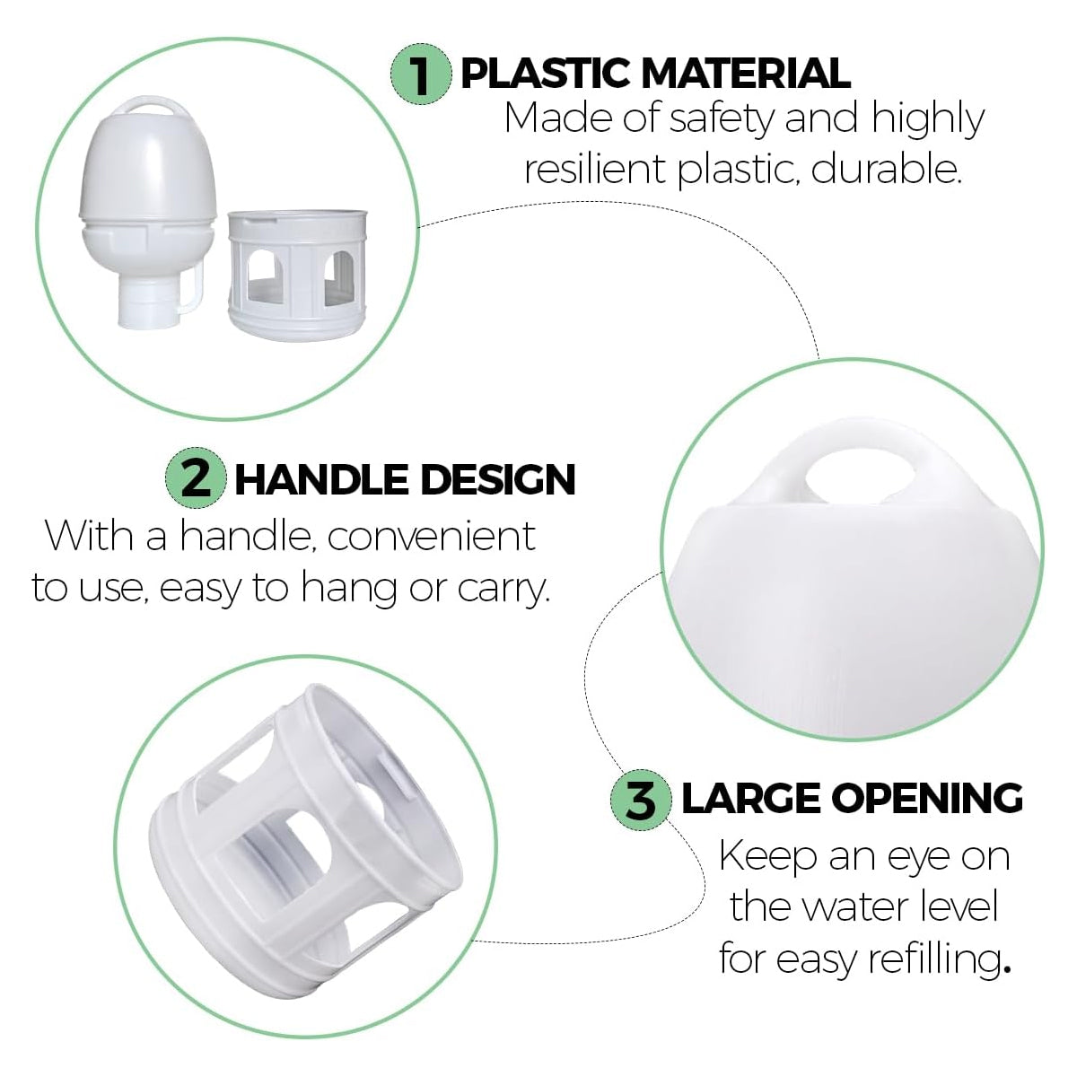 3L Pigeon Automatic Bird Waterer