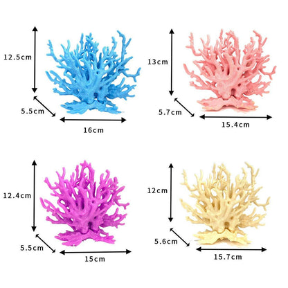 Soft Coral Realistic Water Plants for Fish Tank