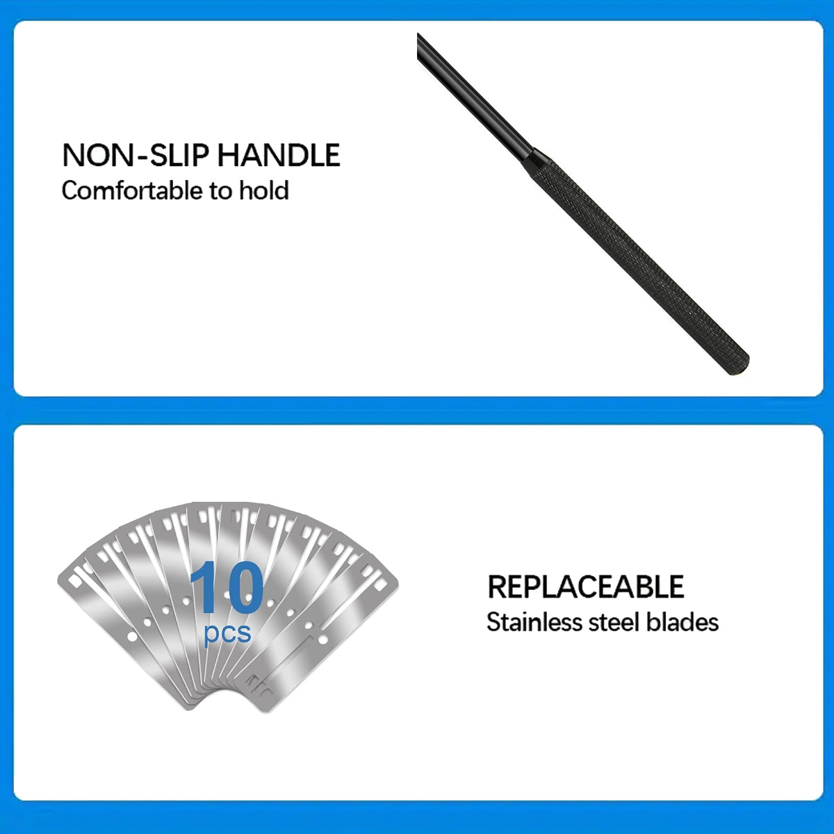 Aquarium Stainless Steel Algae Scraper Blade