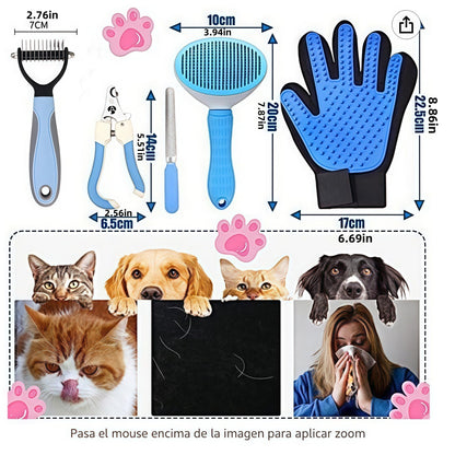 5-in-1 Pet Grooming Kit
