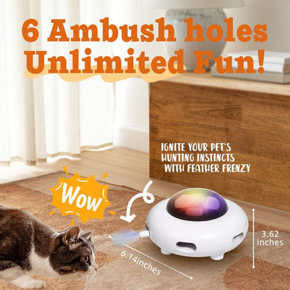 Smart Electric UFO Automatic Cat Toy