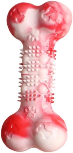 2-Pack Durable TPR Squeaky Dog Bone